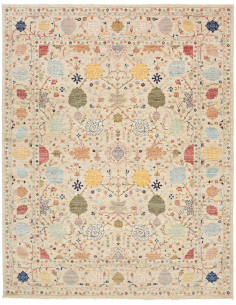 Tappeto Shahi Fine Pakistan 206x263 Beige Multi
