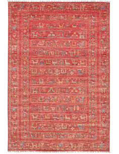 Rug Rubin Pakistan 202x297 Terracotta Red Ocher