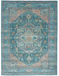 Rug Ziegler Fine Pakistan 241x321 Teal Terracot