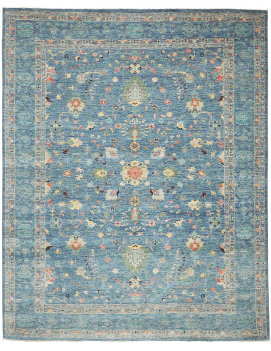 Rug Ziegler Fine Pakistan 244x306 Teal Blue Cre