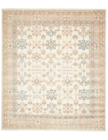 Tappeto Kazak Afghanistan 255x295 Crema Pesca T