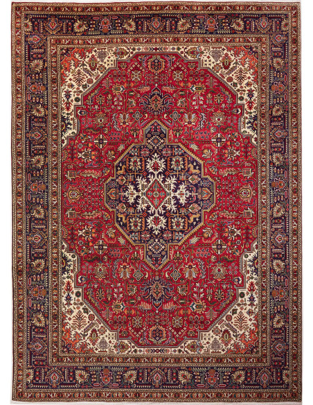 Tabriz 248x343 Cm Tabriz Persia Hand-carded Wool Cotton