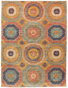 Tappeto Mamlouk Pakistan 149x200 Oro Ocra