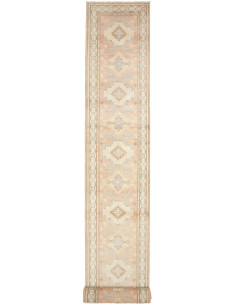 Rug Kazak Afghanistan 79x604 Peach Cream