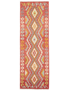 Tappeto Kilim Afghanistan 81x249 Terracotta Mul