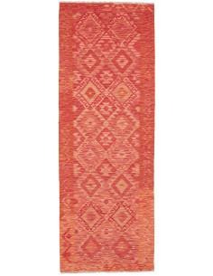Rug Kilim Afghanistan 85x241 Terracotta Red Ora