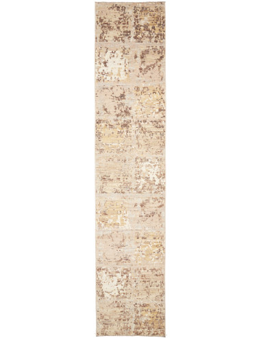 Rug Gabbeh Marrakech Pakistan 84x412 Beige Brow
