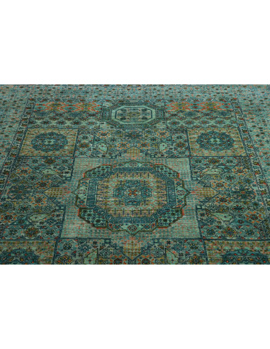 Rug Mamlouk Pakistan 168x233 Turquoise Light Bl