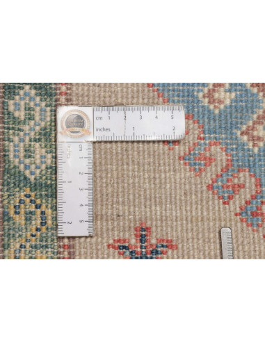 Rug Kazak Afghanistan 86x307 Beige Blue Terraco