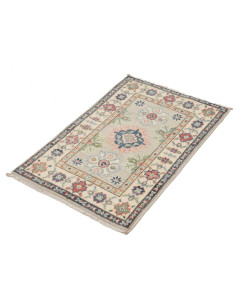 Tappeto Kazak Afghanistan 61x90 Grigio Chiaro C 2