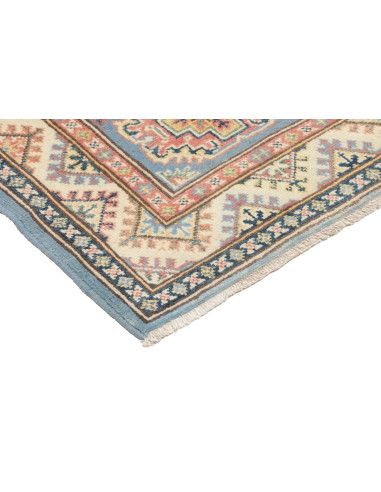 Tappeto Kazak Afghanistan 61x89 Azzurro Celeste