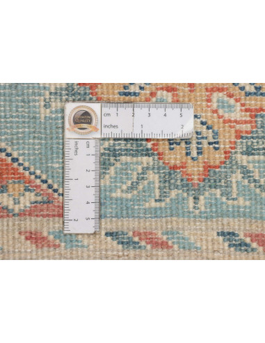 Tappeto Kazak Afghanistan 64x86 Azzurro Crema A