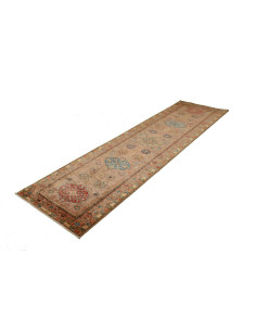 Rug Kazak Fine Pakistan 78x294 Beige Terracotta 2