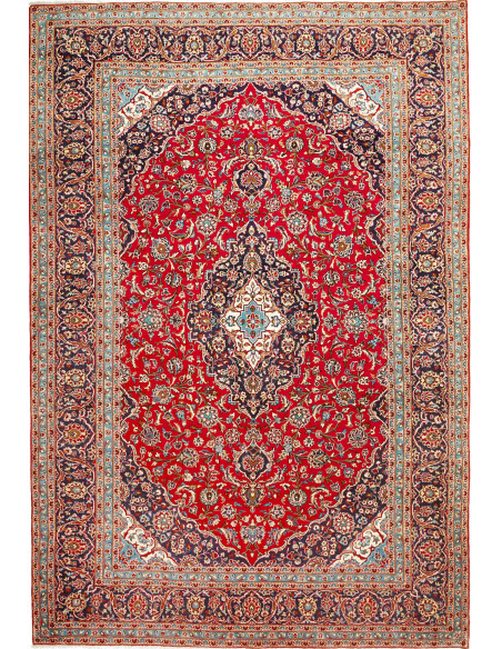 Ardakan 243x352 Cm Ardakan, Persia, Lana Cardata A Mano