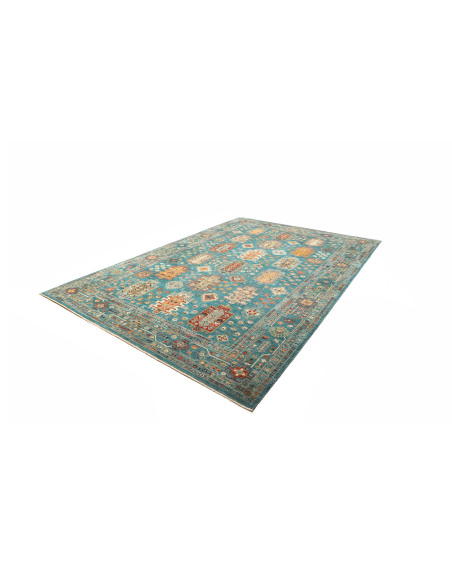 Rug Tribal Pakistan 239x341 Aquamarine Orange C