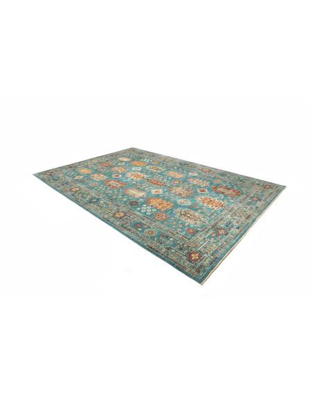 Rug Tribal Pakistan 239x341 Aquamarine Orange C