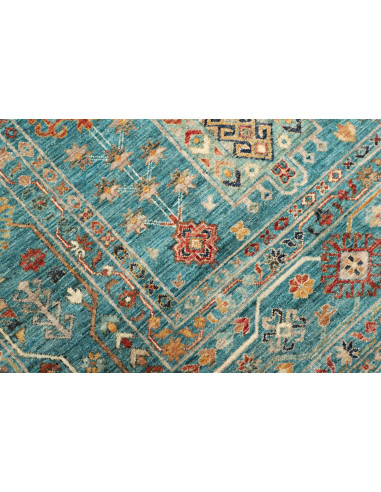 Rug Tribal Pakistan 239x341 Aquamarine Orange C