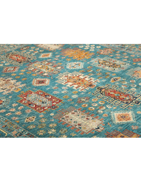Rug Tribal Pakistan 239x341 Aquamarine Orange C