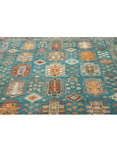 Rug Tribal Pakistan 239x341 Aquamarine Orange C