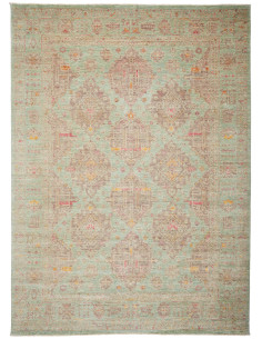 Tappeto Tribal Pakistan 238x310 Verde Acqua Mar