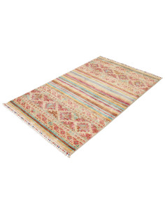 Tappeto Samarkand Pakistan 101x161 Beige Rosso 2