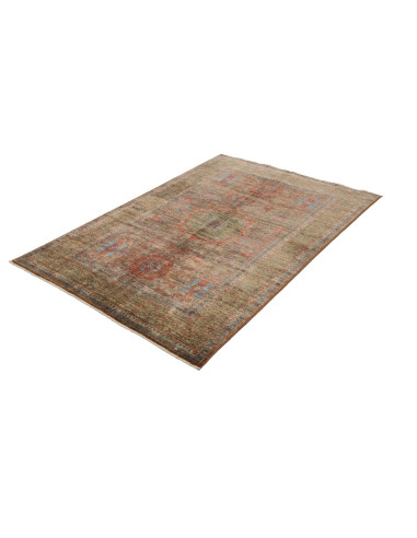 Tappeto Mamlouk Pakistan 126x182 Rosso Ruggine
