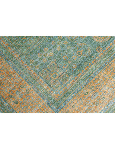 Rug Mamlouk Pakistan 173x240 Teal Terracotta Bl
