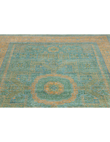 Rug Mamlouk Pakistan 173x240 Teal Terracotta Bl