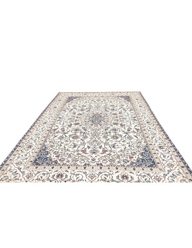 Tappeto Nain 9la Persia 214x317 Bianco Crema Bl