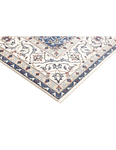 Tappeto Nain 9la Persia 214x317 Bianco Crema Bl