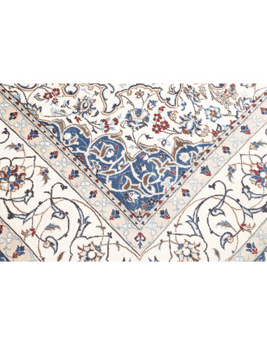 Tappeto Nain 9la Persia 214x317 Bianco Crema Bl