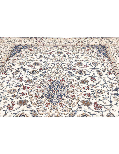 Tappeto Nain 9la Persia 214x317 Bianco Crema Bl