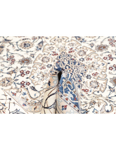 Tappeto Nain 9la Persia 214x317 Bianco Crema Bl