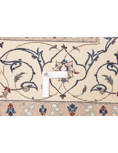 Tappeto Nain 9la Persia 214x317 Bianco Crema Bl
