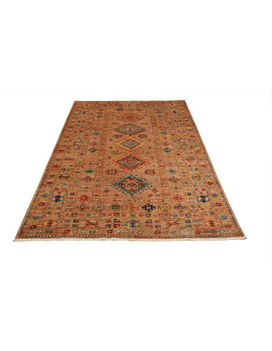 Kazak Fine 149x211 Cm Kazak Fine, Pakistan, Hand-carded Wool