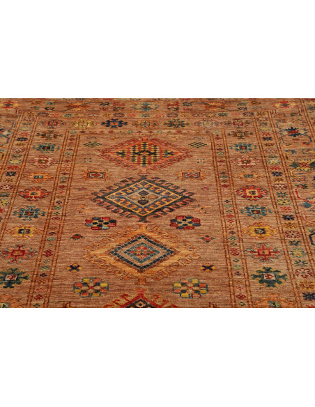 Kazak Fine 149x211 Cm Kazak Fine, Pakistan, Hand-carded Wool
