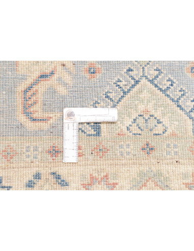 Rug Kazak Afghanistan 83x298 Light Blue Cream P
