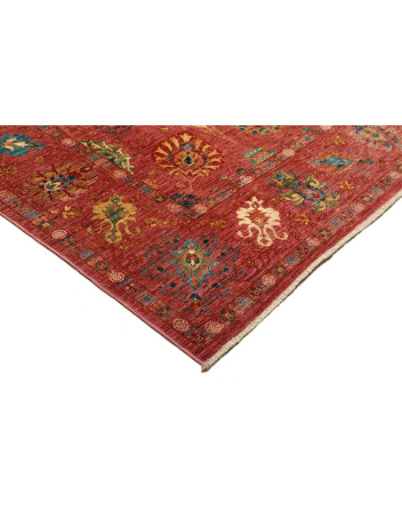Tappeto Shahi Fine Pakistan 197x292 Rosso Terra