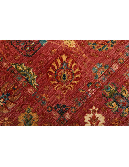 Tappeto Shahi Fine Pakistan 197x292 Rosso Terra