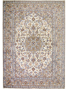 Kashan 257x363 Cm Kashan Persia Hand-carded Wool warp: