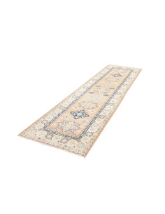 Rug Kazak Afghanistan 83x290 Soft Pink Indigo B 2