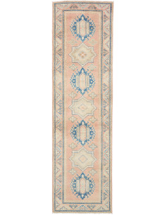 Rug Kazak Afghanistan 81x297 Muted Peach Dusty