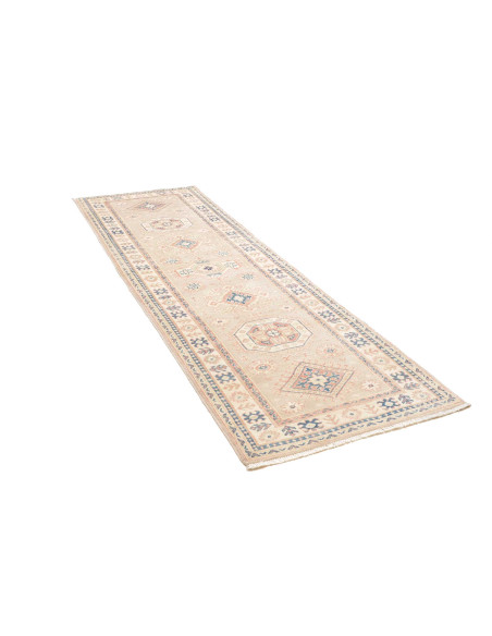 Tappeto Kazak Afghanistan 87x284 Beige Tenue Bl