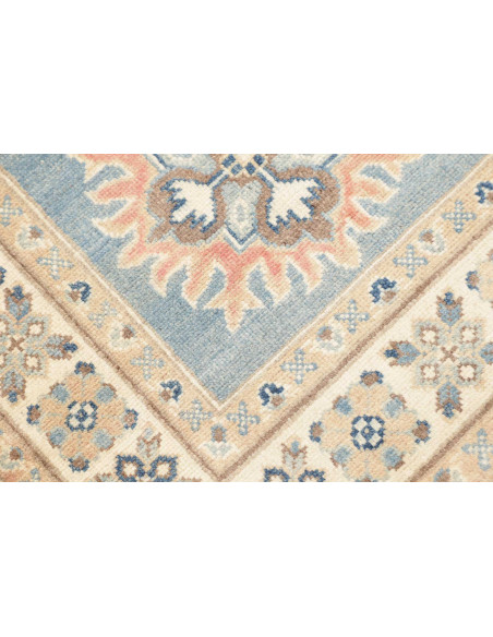 Rug Kazak Afghanistan 81x294 Light Blue Sky Blu