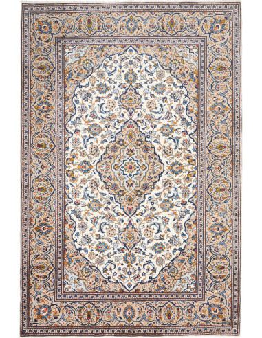 Kashan 200x300 Cm Kashan, Persia, Hand-carded Wool warp: