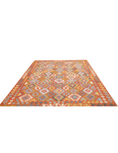 Rug Kilim Afghanistan 207x294 Terracotta Orange 2