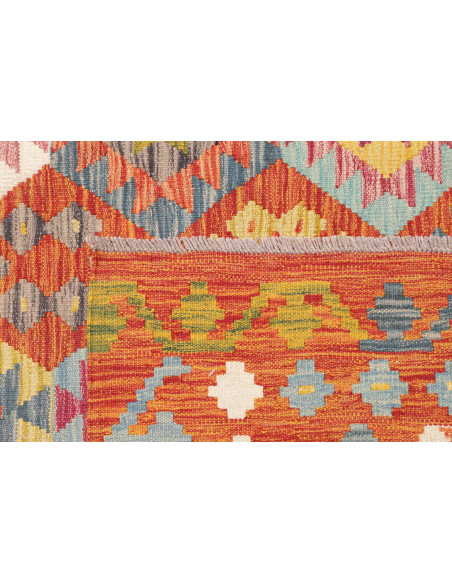 Rug Kilim Afghanistan 207x294 Terracotta Orange