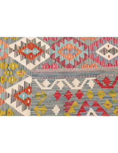 Rug Kilim Afghanistan 208x294 Denim Blue Light