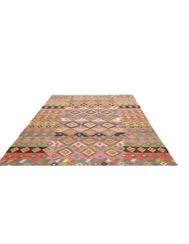 Tappeto Kilim Afghanistan 206x296 Multicolore V