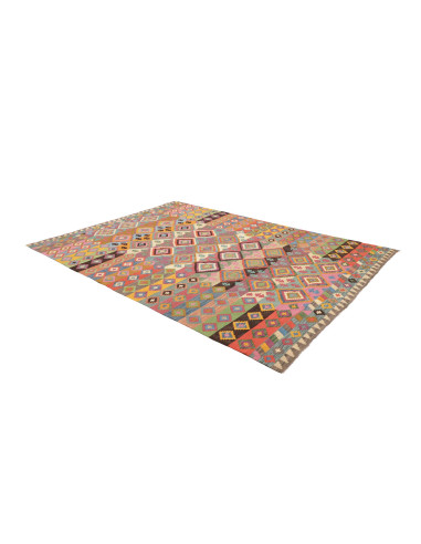 Tappeto Kilim Afghanistan 206x296 Multicolore V
